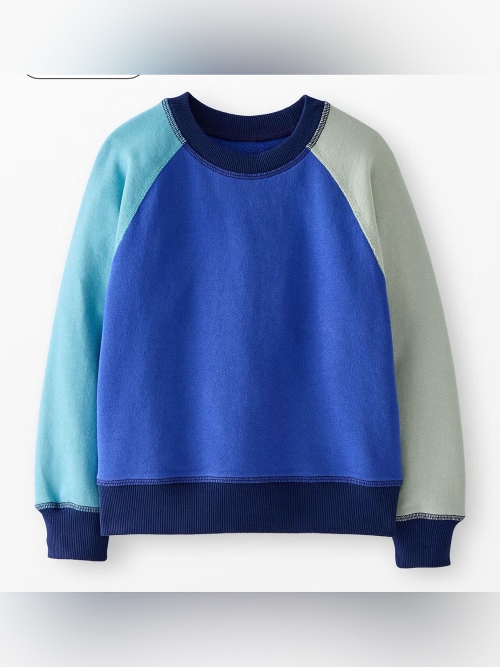 NWT - Hanna Andersson Boys 5T. Blue Crewneck Sweatshirt
